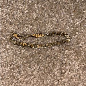 Stamped 14k bracelet